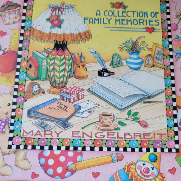 Vintage 1993 Baby Book A Mothers Journal Mary Engelbreit Unused Illustrated - Picture 5 of 13